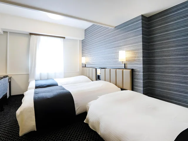 غرفة قياسية ثلاثية بثلاثة أسرّة، Apa Hotel Sapporo Susukino Ekimae Ex Susukino Green Hotel 1 1/1