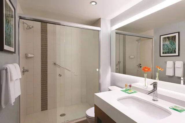 غرفة بسرير كينج مع أريكة، Hyatt Place Niagara Falls 2/2
