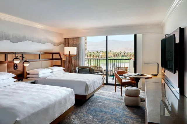 غرفة رباعية بسرير كوين لذوي الإعاقة، Jw Marriott Desert Springs Resort Spa 1/3