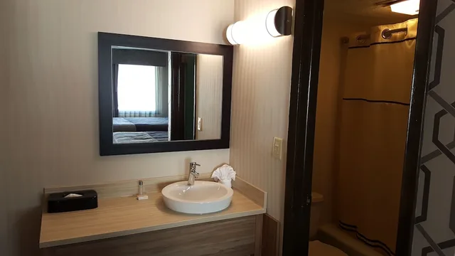 غرفة قياسية بسريرين كوين، Aartpark Hotel Inn At Lewiston 3/3