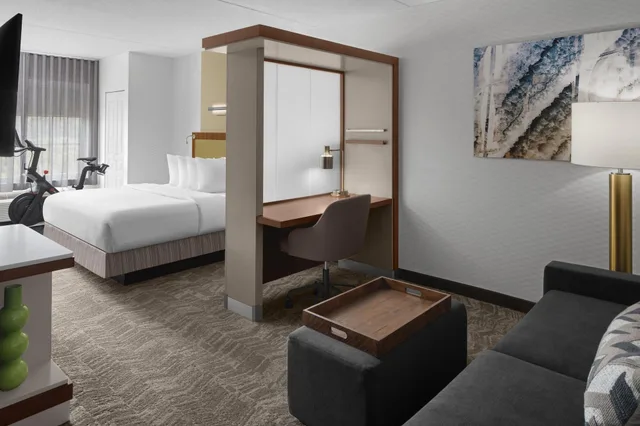 Executive, Studio, Multiple Beds, High Floor, Springhill Suites Pittsburgh Southside Works 5/5