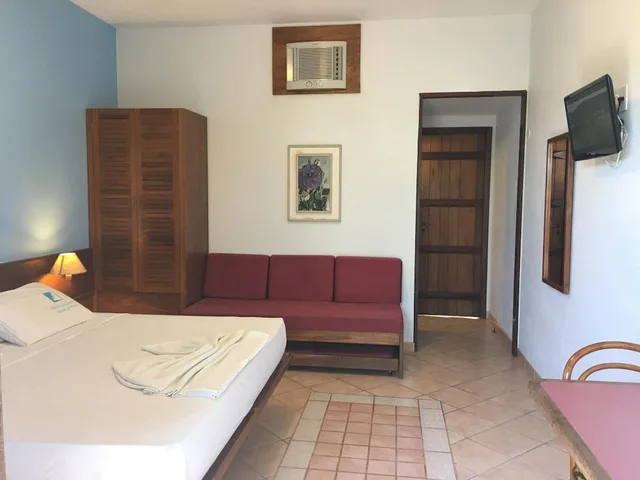 جناح بسرير مزدوج بإطلالة على الحديقة مع أريكة، Barlavento Suites 1/6