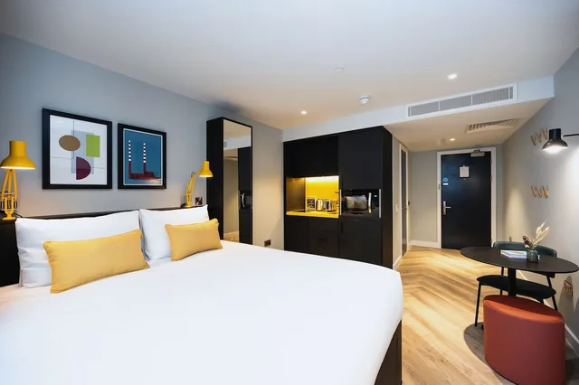 استوديو بسرير مزدوج لذوي الإعاقة، Staycity Aparthotels Dublin City Centre 1/2
