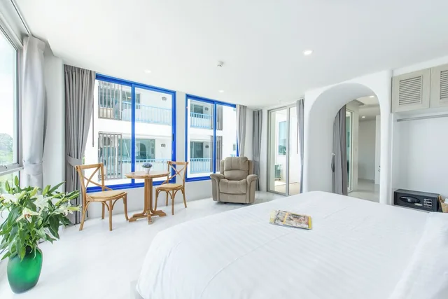 غرفة غراند ديلوكس بسريرين منفصلين، Costa Village Bangsaray 10/10