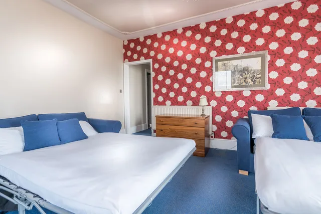 غرفة بسرير مزدوج بإطلالة على البحر، Queens Hotel Brighton 1/7