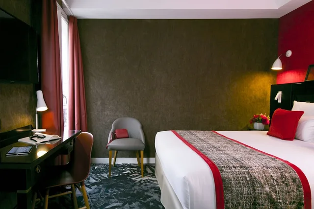 غرفة سوبيريور بسرير كينج، Hotel De Neuville Arc De Triomphe 2/5