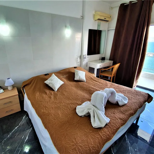غرفة مزدوجة بإطلالة على البحر، Porto Evia Mare Boutique Hotel 5/6