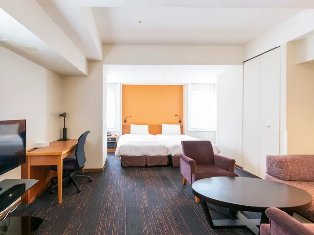 غرفة سوبيريور بسريرين منفصلين، Comfort Inn Tokyo Roppongi 2/4
