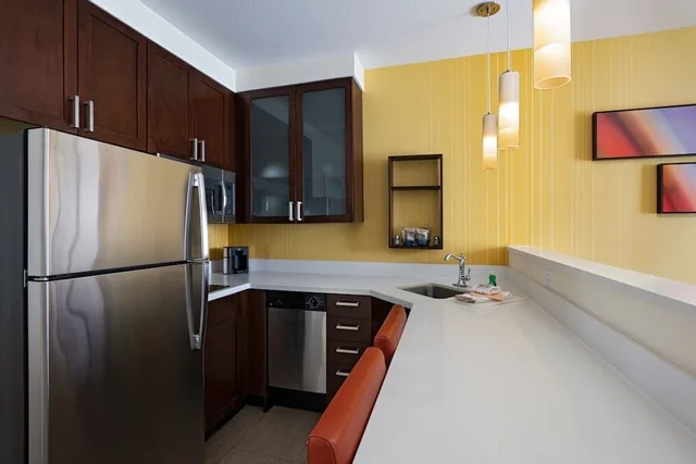 Studio, King Bed, Sofa, RESIDENCE INN BY MARRIOTT OMAHA AKSARBEN VILLAGE 2/10