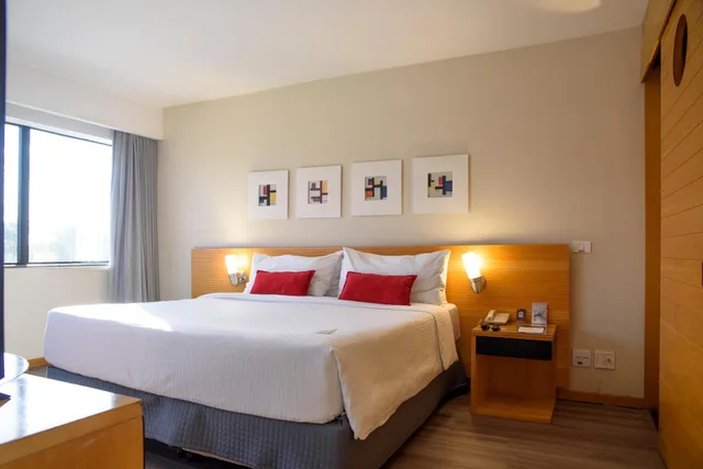 غرفة ديلوكس بسرير كوين، Golden Tulip Brasilia Alvorada 2/5