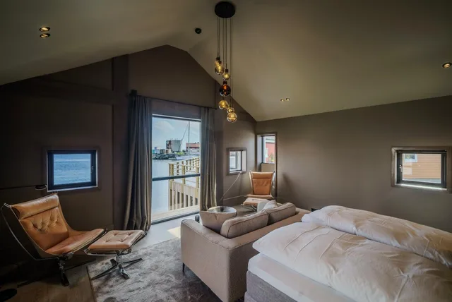 Private, Suite, Ocean View، Henningsvaer Bryggehotell by Classic Norway Hotels 5/9