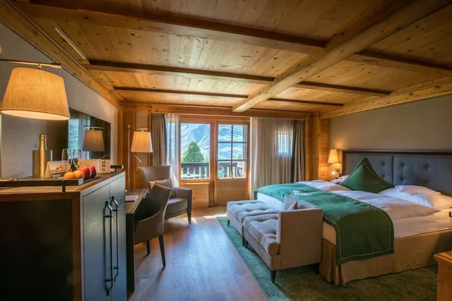 غرفة سوبيريور بسرير مزدوج، Riffelalp Resort 3/7