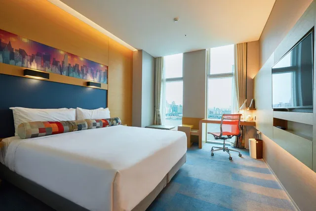 Urban, Aloft, Guest Room, King Bed, City View، Aloft Gangnam Seoul 1/4