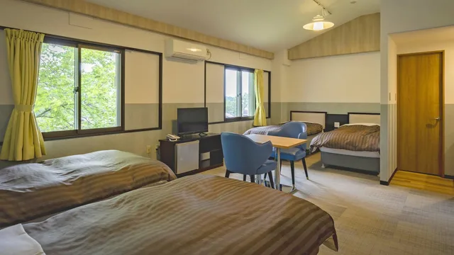 غرفة قياسية رباعية، Madarao Kogen Hotel 1/1
