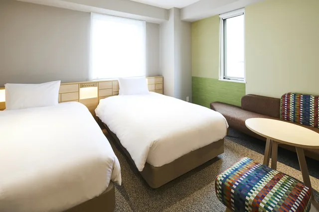 Room, Twin Beds, Corner, Hotel INTERGATE KANAZAWA 2/6