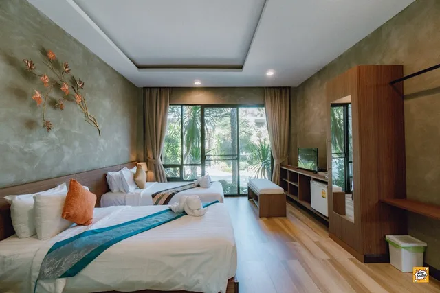 Garden Villa, Deluxe, King and Twin Beds، Blue River Resort 4/10