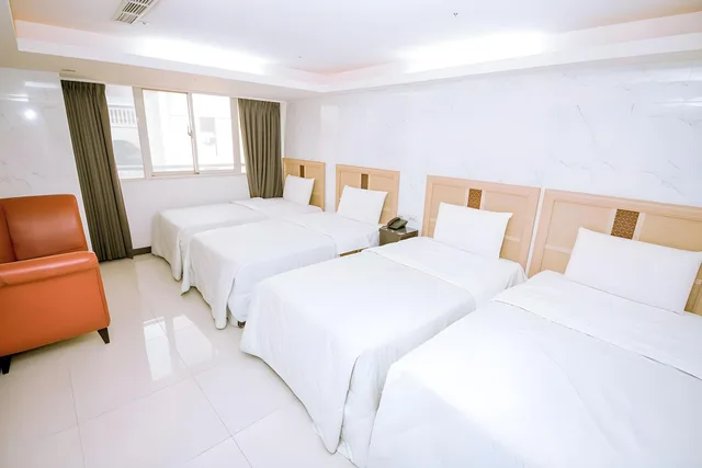 غرفة إليت رباعية بسرير فردي، Guide Hotel Taoyuan Fuxing 1/2