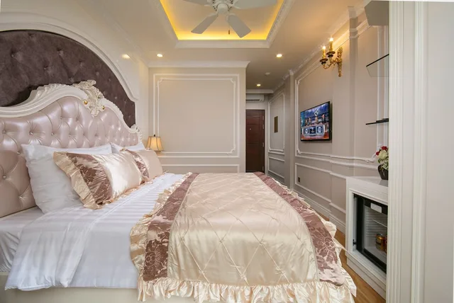 غرفة بريميوم بسريرين منفصلين بإطلالة على المدينة، Royal Holiday Hanoi Hotel 6/10