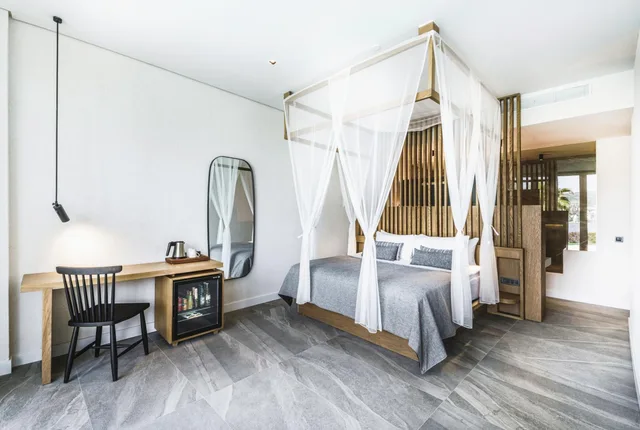 جناح حصري بغرفة نوم واحدة بمسبح خاص، Cape Bodrum Luxury Hotel Beach 3/4
