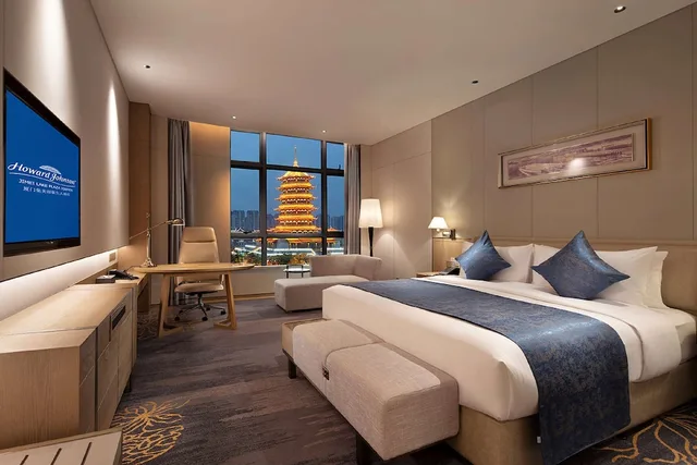 غرفة بسرير كينج، Howard Johnson by Wyndham Jimei Lake Plaza Xiamen 2/6