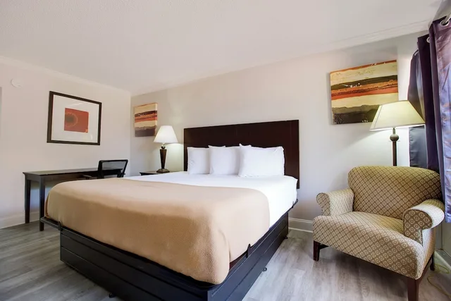 غرفة بسرير كينج للمدخنين، Riverside Inn & Suites by OYO Danville Ceaser Casino 3/10