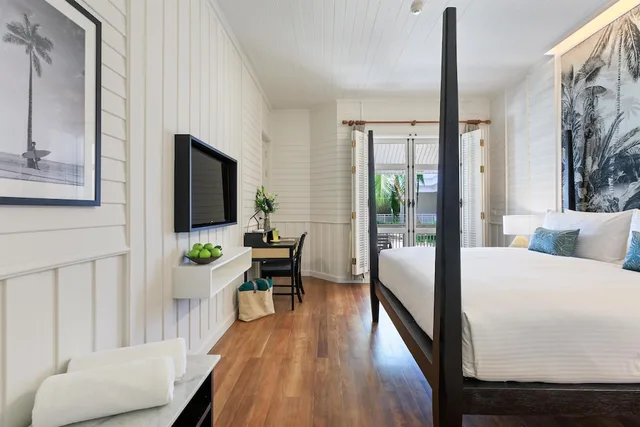 غرفة سوبيريور بسرير كينج بشرفة، OUTRIGGER Koh Samui Beach Resort 4/10