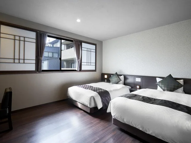 Semi Room, Deluxe, 2 Semi Double Beds، Hotel Kuu Kyoto 2/3