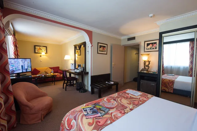 غرفة تنفيذية بسرير كوين، Hotel Toubkal 1/2