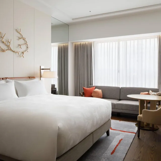 Guest Room, Deluxe, King Bed, City View, JW Marriott Hotel Nara 1/7