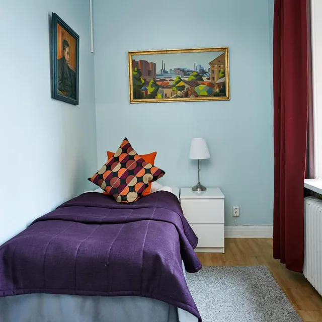 غرفة مفردة بحمام مشترك، Hotel Hornsgatan 8/15