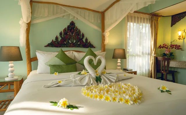 فيلا ديلوكس فاخرة بسرير كوين بإطلالة على البحر، CHAWENG BURI RESORT 3/4