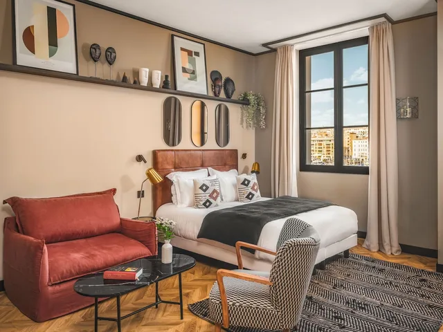 Deluxe, Triple, Queen Bed, Harbour View, Sofa, Maisons du Monde Hotel & Suites - Marseille Vieux Port 6/7