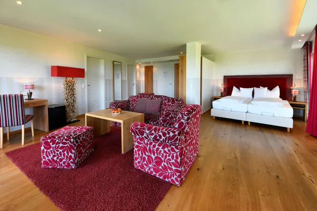جناح بانورامي بسرير مزدوج، Hotel Rebenhof 6/10