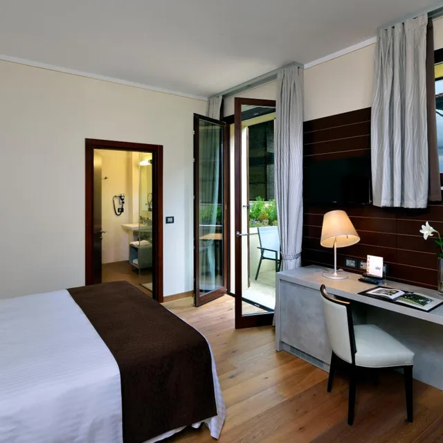 غرفة قياسية بسريرين منفصلين، Palazzo Di Varignana Resort Spa 5/10