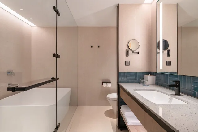 غرفة سوبيريور بسريرين مزدوجين، Four Points by Sheraton Taipei Bali 3/4