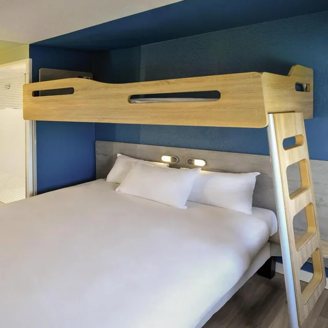 غرفة بسرير بطابقين، Ibis Budget Le Treport Mers Les Bains 7/10