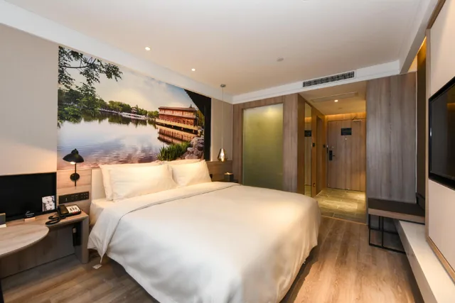 غرفة تنفيذية بسرير كوين، Atour Hotel Tianjin Nankai University 1/1
