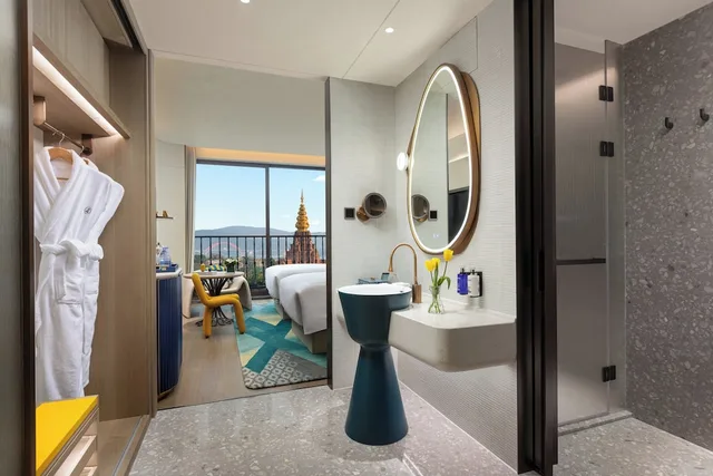 Gold, Standard, Twin Beds, Balcony، voco Xishuangbanna Gaozhuang by IHG 5/5