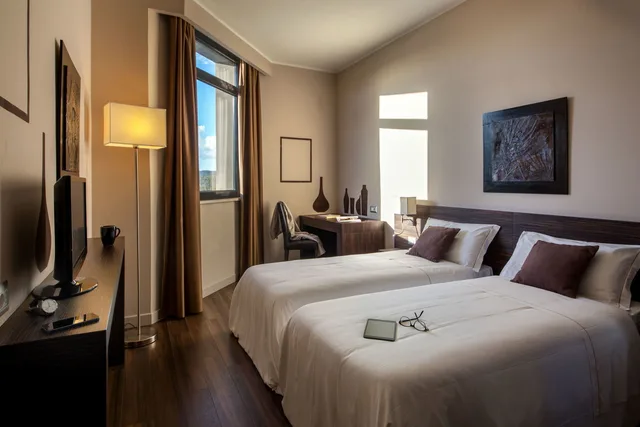 غرفة قياسية بسرير مزدوج أو سريرين منفصلين، Park Hotel Sabina 1/2