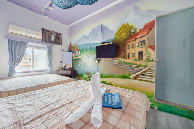 غرفة عائلية بسريرين مزدوجين، Ocean B&B 2/4