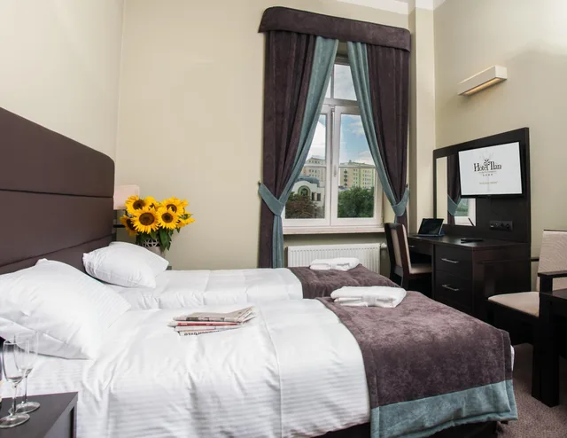 غرفة بسريرين منفصلين، Hotel Ilan 1/4