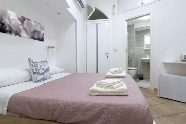 غرفة اقتصادية بسرير مزدوج، B&B Maison Du La Rua - Adults Only 2/7
