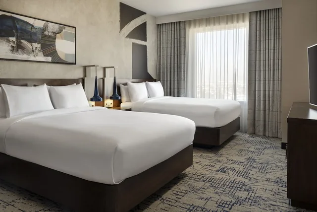 استوديو بسريرين كوين مع أريكة، Residence Inn Los Angeles La Live 2/7