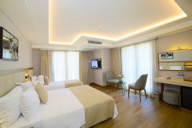 غرفة قياسية ثلاثية، Erboy Hotel Istanbul 2/8