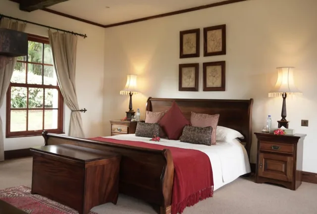 كوخ بسرير مزدوج وسريرين منفصلين، The Manor Ngorongoro 1/3