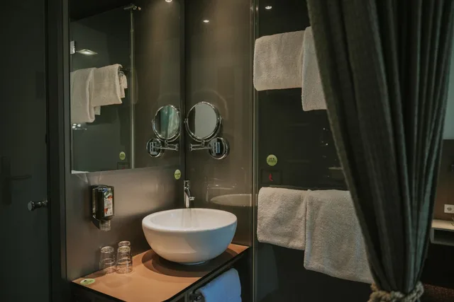 غرفة كومفورت ثلاثية بإطلالة على الحديقة، Boutiquehotel Stadthalle 7/10