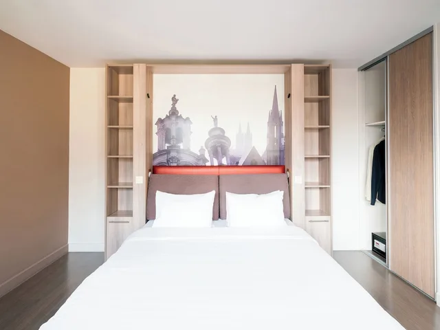 استوديو سوبيريور بسرير كوين بإطلالة على النهر، City O Appart Hotel 4/10