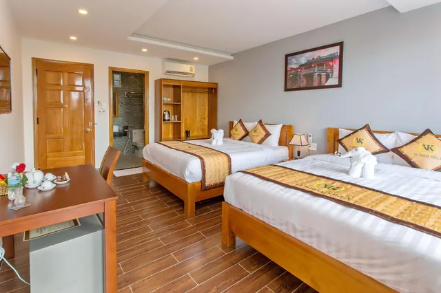 غرفة عائلية بإطلالة على المدينة بشرفة، Hoi An Vi Khoa Villa 7/10