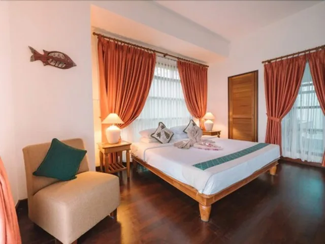 فيلا بسرير كينج وسرير فردي بإطلالة على البحر بغرفتي نوم بمسبح خاص، Indra Maya Pool Villas 9/10