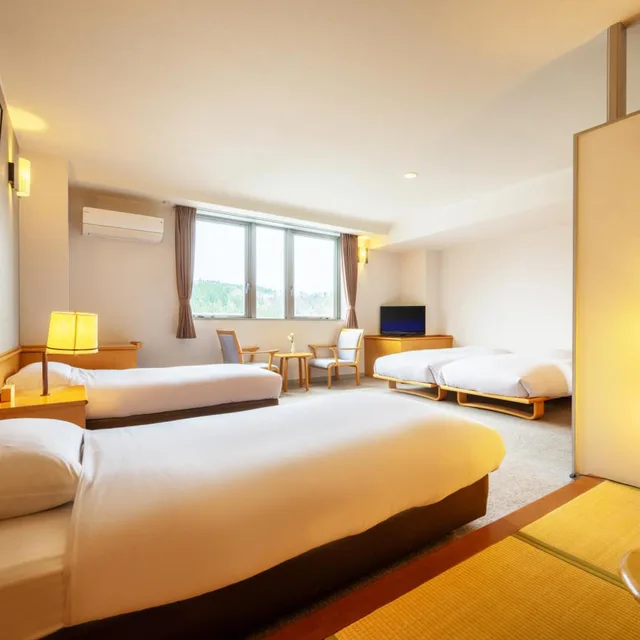 غرفة عائلية، Hotel Yutoria Fujisato 2/5